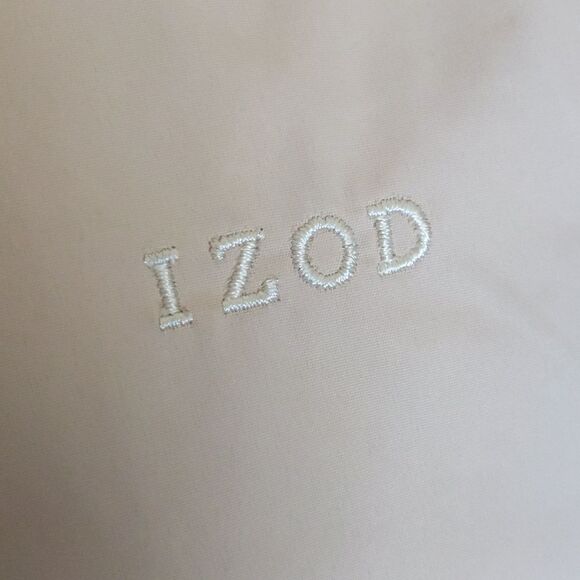 IZOD reversible cream off white weather resistant jacket, fleece interior XS - Picture 6 of 10